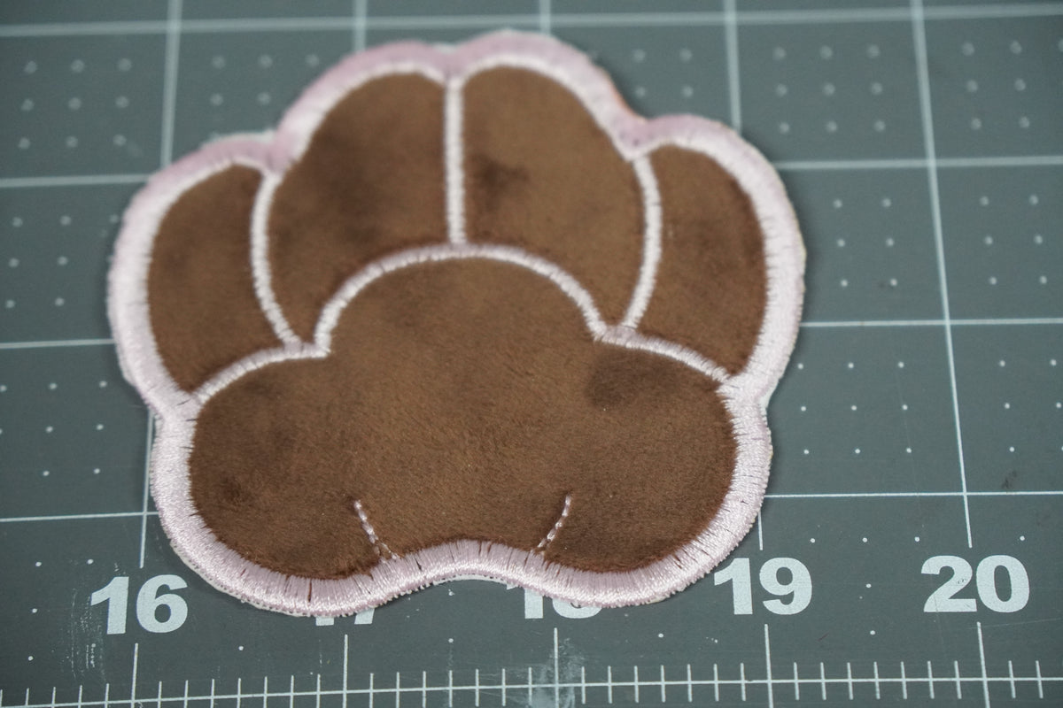 Fuzzy Beans Paw Patch 3.5"