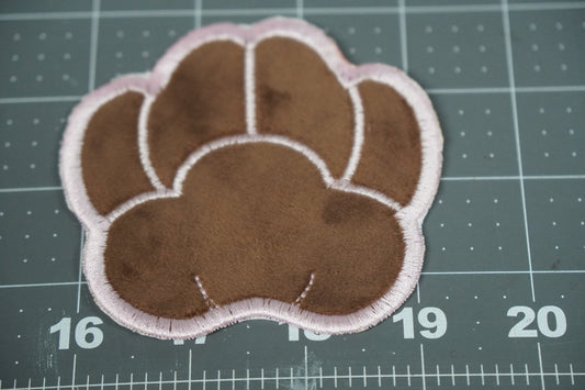 Fuzzy Beans Paw Patch 3.5"