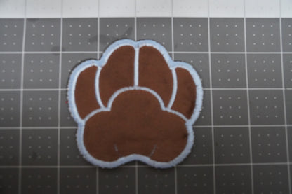 Fuzzy Beans Paw Patch 3.5"