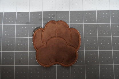 Fuzzy Beans Paw Patch 3.5"