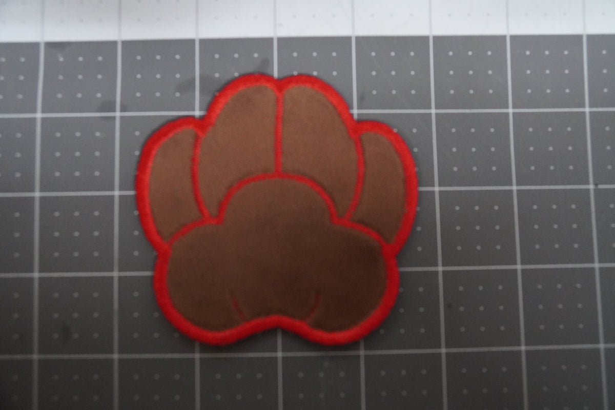 Fuzzy Beans Paw Patch 3.5"